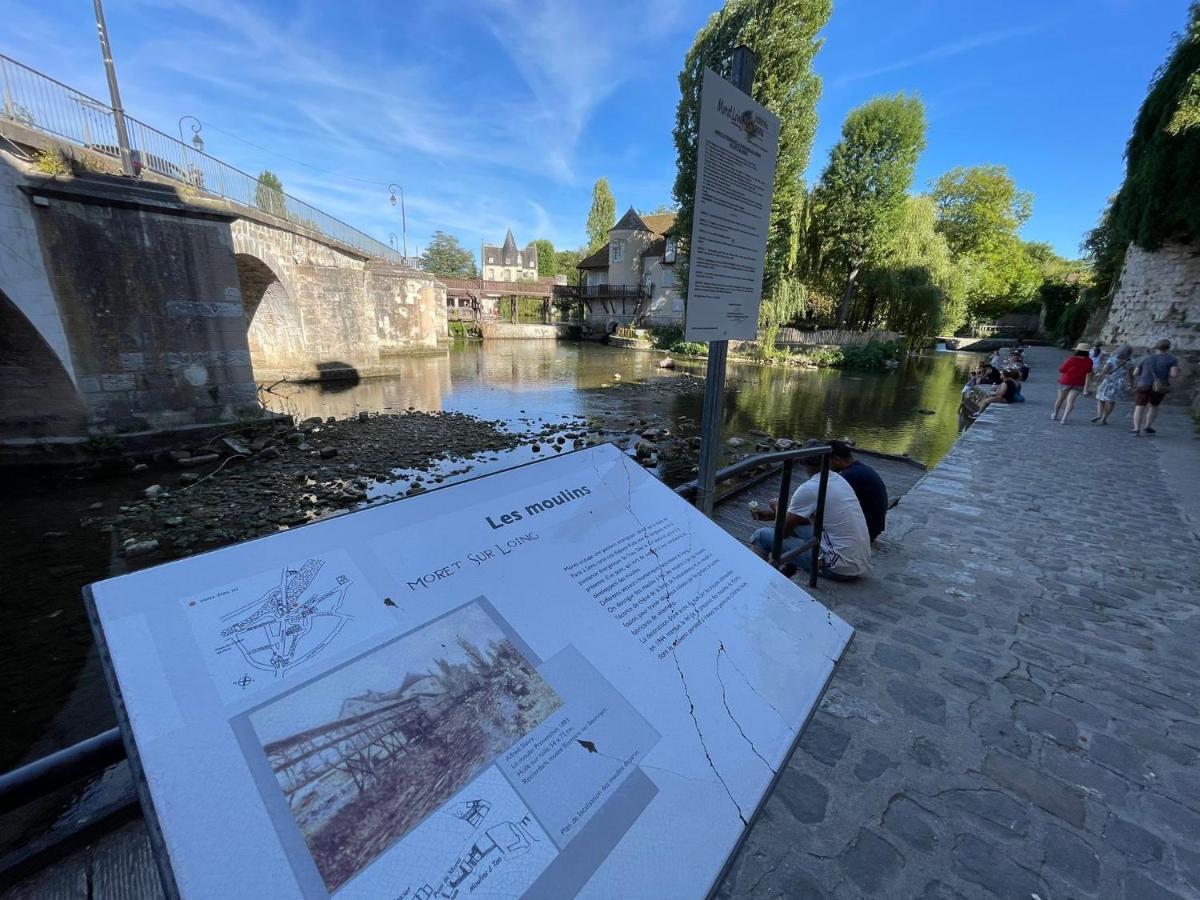 Les Pieds Dans L'Eau - Moret Centre Exteriér fotografie